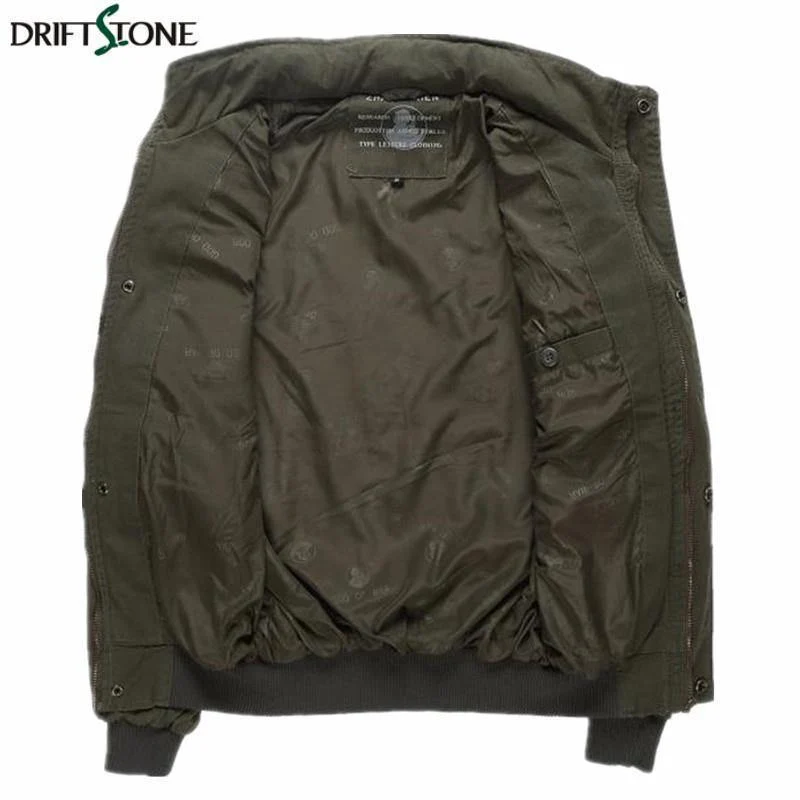 Aeronautica Militare Bomber Jacket Men Abnehmbare Ärmel Tactical Military Uniform Coat