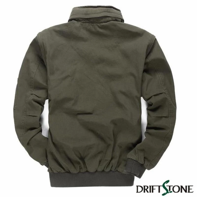 Aeronautica Militare Bomber Jacket Men Abnehmbare Ärmel Tactical Military Uniform Coat