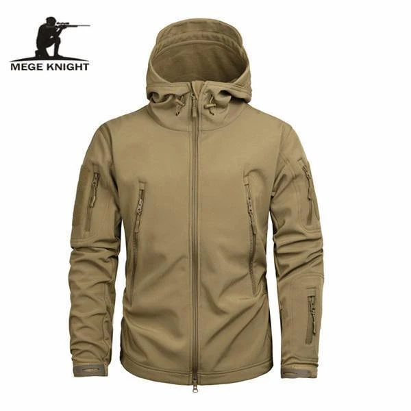 Herren Military Camouflage Fleece Jacke Army Tactical Clothing Multicam männliche Camouflage Windbreaker