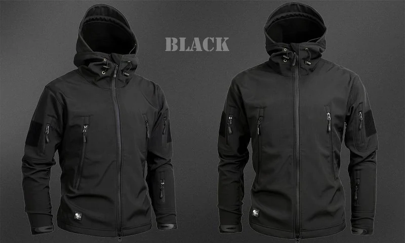 Herren Military Camouflage Fleece Jacke Army Tactical Clothing Multicam männliche Camouflage Windbreaker