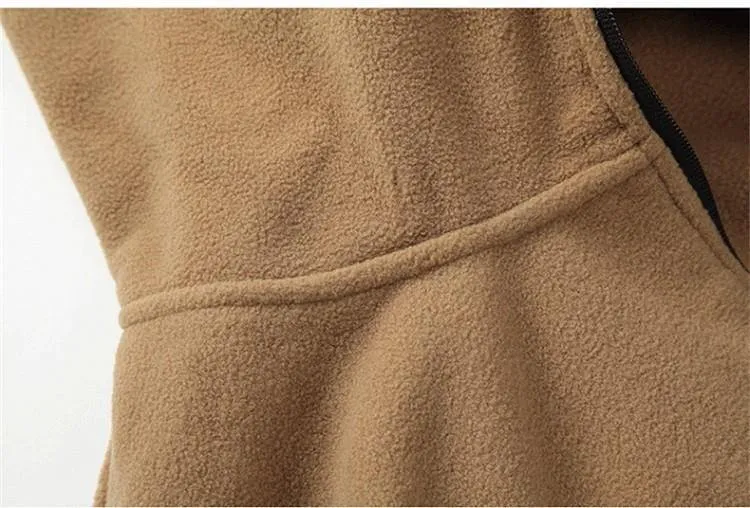 Jacke Herren Thermal Outdoor Polartec Warmer Kapuzenmantel Militar Softshell Hike Oberbekleidung Armeejacken