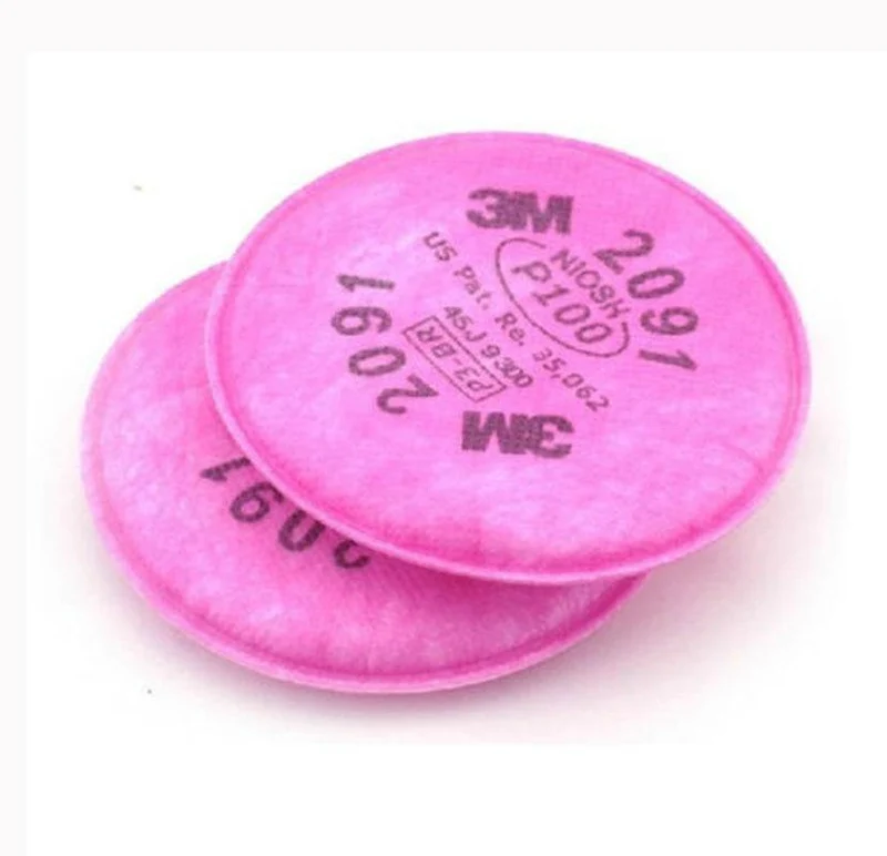 7 In 1 Anzug SPray Paint Staubmaske Atemschutzmaske für 3M 7502 2091 P100 Industrie Staubschutzmaske Fliters
