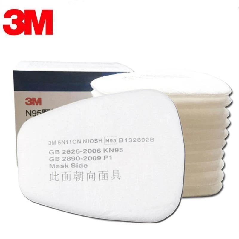 3M 5N11 Atemschutzfilter Sprühen Gesichtsmaske Gasmaske ersetzen Passend für 3M 6000 7000-Serie Staubmaske