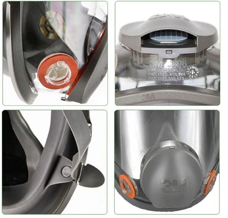 Original 3M 6800 Malerei Spraying Atemschutzmaske Gasmaske Industrie Chemcial Full Face Gasmaske Gesichtsmaske Sicherheit Atemschutzmaske Medium