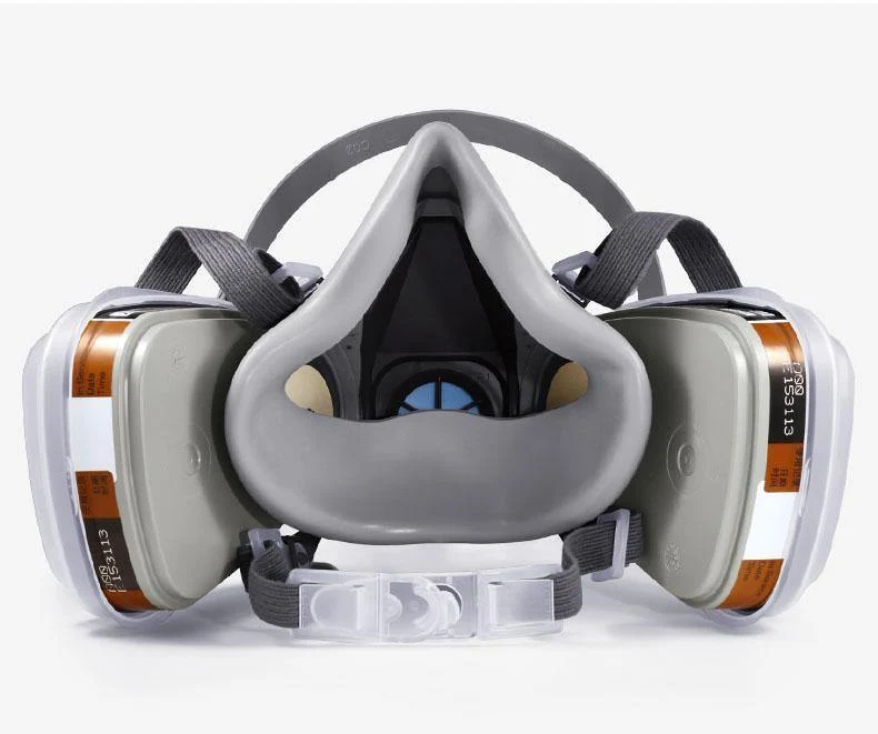 3M 6000-Serie Atemschutzmasken-Halbmaske 6100 / 6200 / 6300 6001-Gaskartuschen 7IN1-Set Zum Sprühen gegen organische Dämpfe