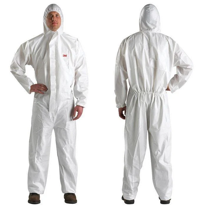 3M 4510-Sicherheitskleidung Einweg-Schutzanzug mit Kapuze Anti-Partikel / Limited Liquid Chemical Splash LT074
