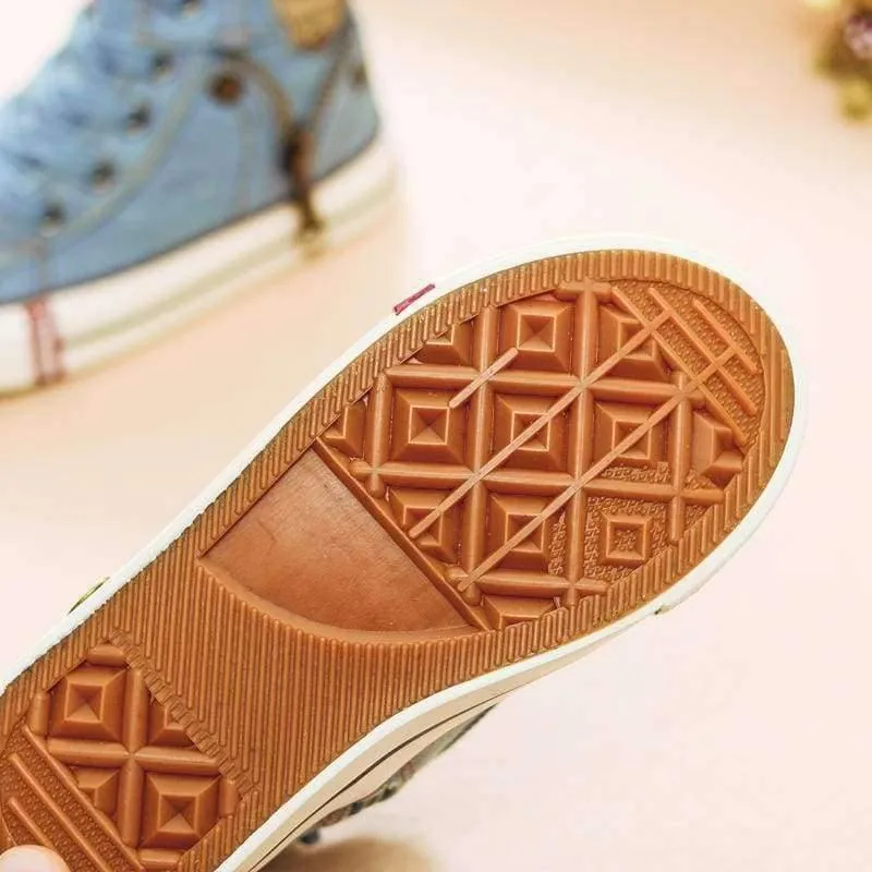 Autumn Expert Skill Children Casual Shoes Boys Girls Sport Shoes Breathable Denim Sneakers Kids Canvas Shoes Baby Boots