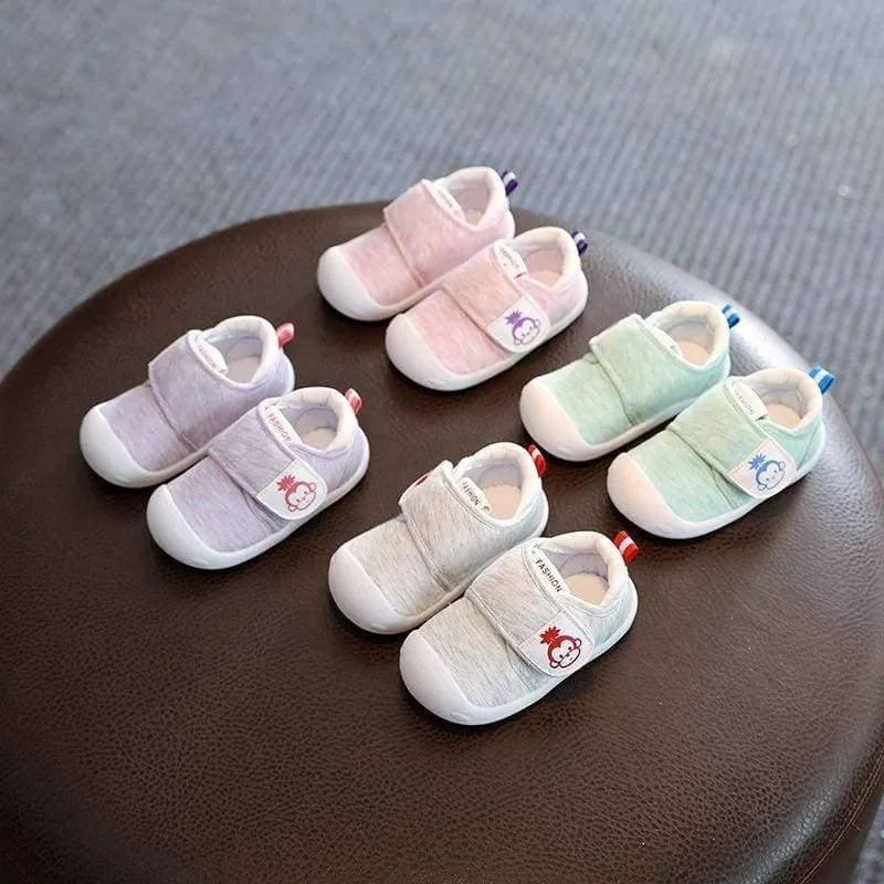 Spring Infant Toddler Shoes High Quality Baby Girls Boys Shoes Cartoon Cotton Non-slip Babies Kids First Walkers Shoes