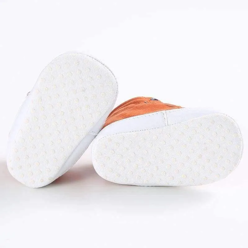 Baby Shoe & Socks Suit Pure Cotton Black And White Dot Soft Sole Infant Toddler First Walekers