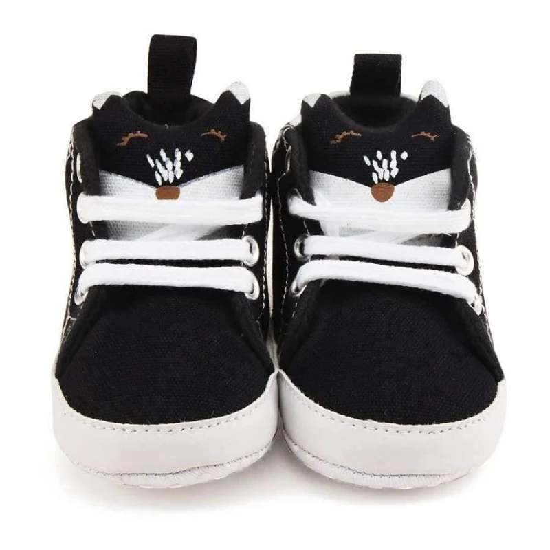 Baby Shoe & Socks Suit Pure Cotton Black And White Dot Soft Sole Infant Toddler First Walekers