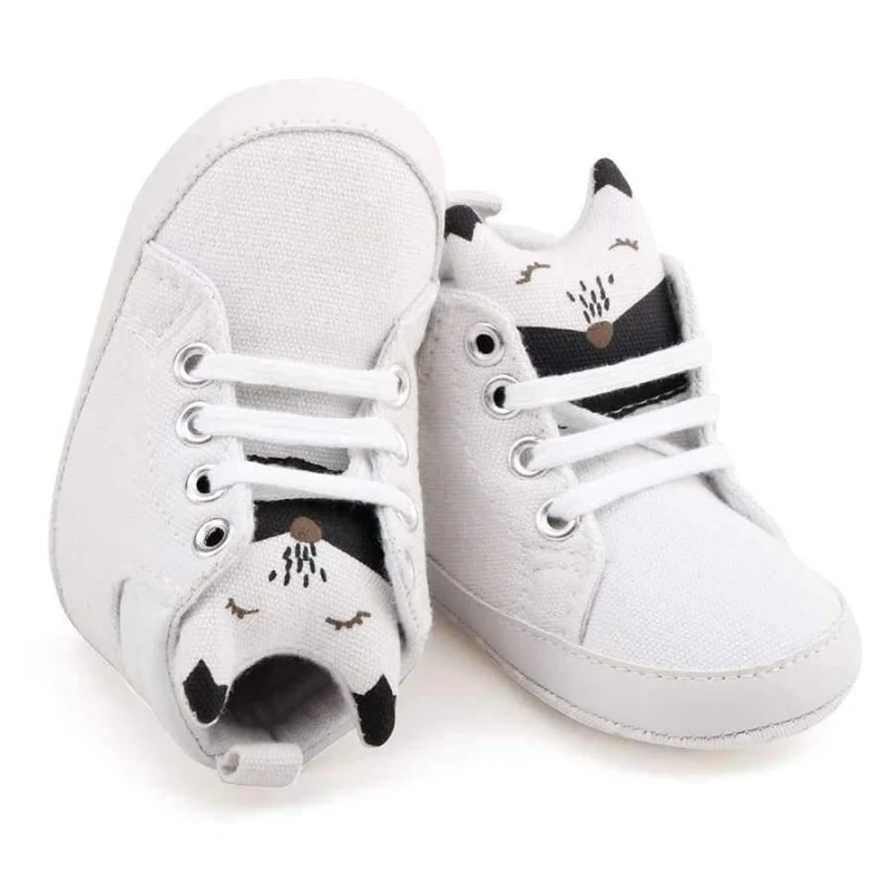 Baby Shoe & Socks Suit Pure Cotton Black And White Dot Soft Sole Infant Toddler First Walekers