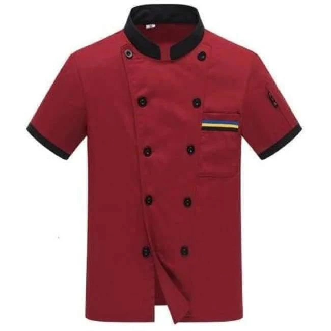 Männer Lange ärmeln Koch Jacke Hotel Service Arbeitskleidung Restaurant Küche Arbeit Werkzeug Chef Uniform Kochen Kleidung Frauen 89