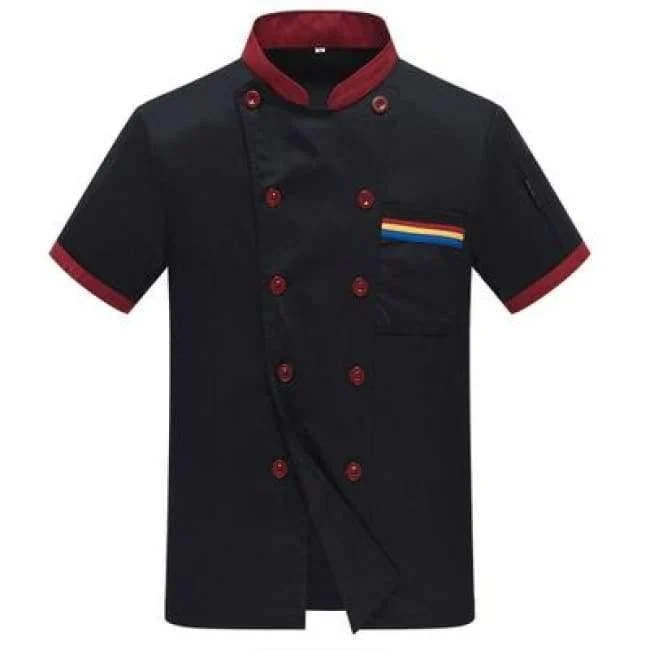Männer Lange ärmeln Koch Jacke Hotel Service Arbeitskleidung Restaurant Küche Arbeit Werkzeug Chef Uniform Kochen Kleidung Frauen 89
