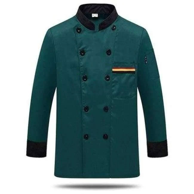 Männer Lange ärmeln Koch Jacke Hotel Service Arbeitskleidung Restaurant Küche Arbeit Werkzeug Chef Uniform Kochen Kleidung Frauen 89