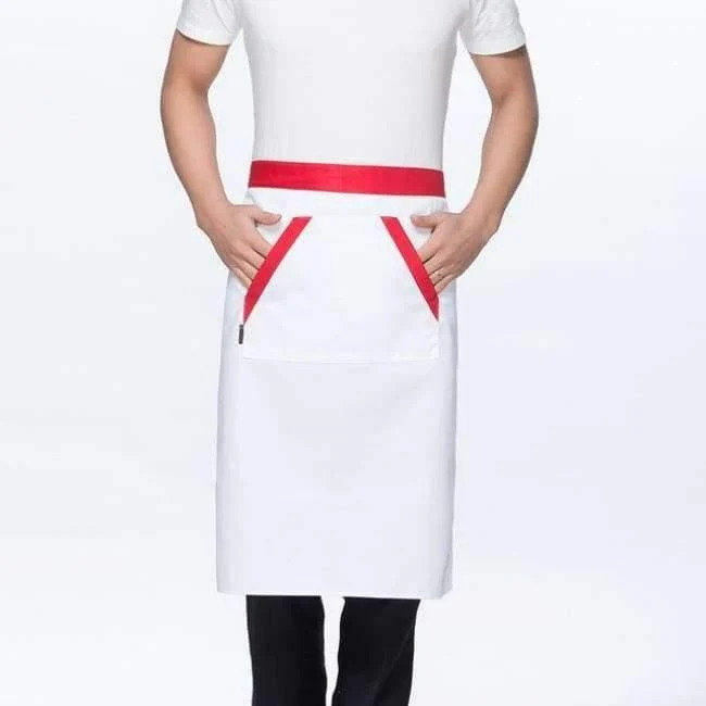 Männer Frauen Schrägkragen Einreiher Kurze Ärmel Gespleißt Bäckerei Arbeitsuniformen Sommer Hochwertige Kochjacke