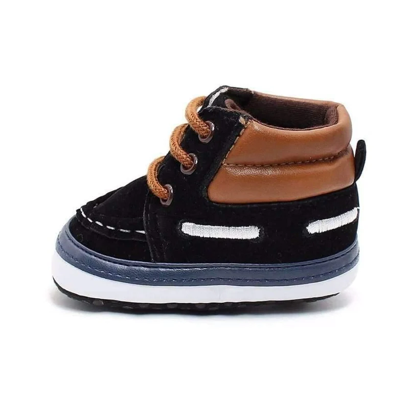 Autumn Spring Frosted Texture Soft Bottom Toddler Shoes By Hand Baby Shoes Cotton Shoes Keep Warm Lace Up First Walkers