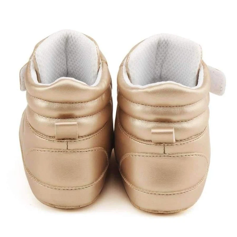 Autumn Spring Frosted Texture Soft Bottom Toddler Shoes By Hand Baby Shoes Cotton Shoes Keep Warm Lace Up First Walkers