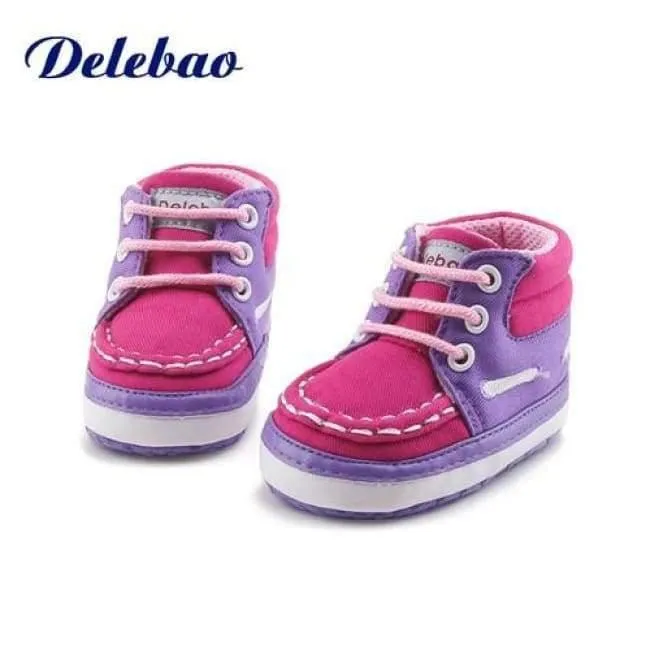 Autumn Spring Frosted Texture Soft Bottom Toddler Shoes By Hand Baby Shoes Cotton Shoes Keep Warm Lace Up First Walkers