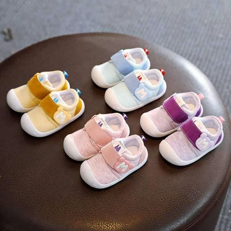 Spring Infant Toddler Shoes High Quality Baby Girls Boys Shoes Comfortable Cotton Non-slip Babies Kids First Walkers Shoes