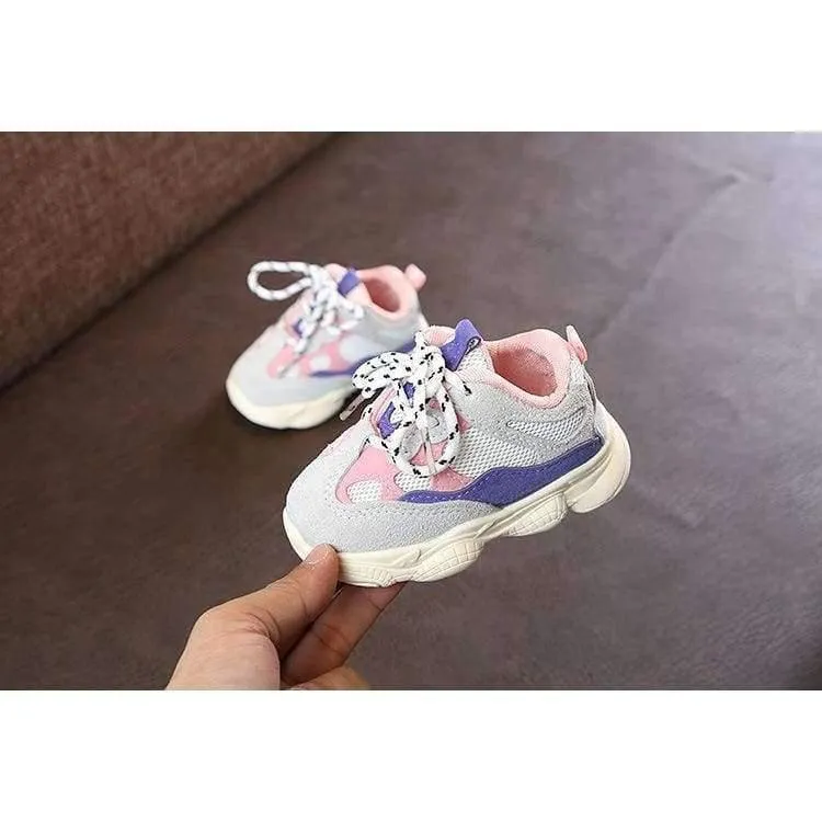 Autumn Baby Girl Boy Toddler Shoes Infant Casual Running Shoes Soft Bottom Comfortable Stitching Color Children Sneaker