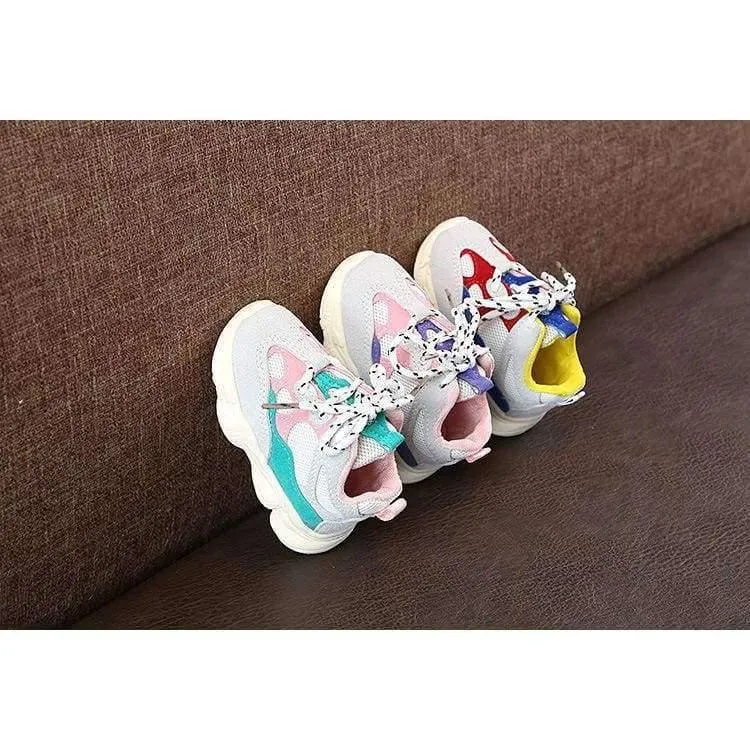 Autumn Baby Girl Boy Toddler Shoes Infant Casual Running Shoes Soft Bottom Comfortable Stitching Color Children Sneaker
