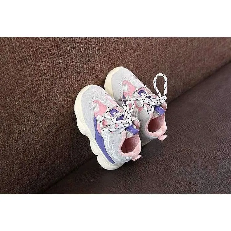 Autumn Baby Girl Boy Toddler Shoes Infant Casual Running Shoes Soft Bottom Comfortable Stitching Color Children Sneaker