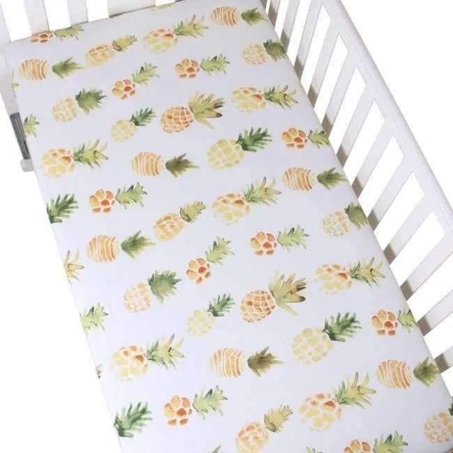 Baumwolle Babybett Spannbettlaken Babybett Bettwäsche Weiche Atmungsaktive Neugeborenen Bettwäsche Weichen Matratzenbezug Protector