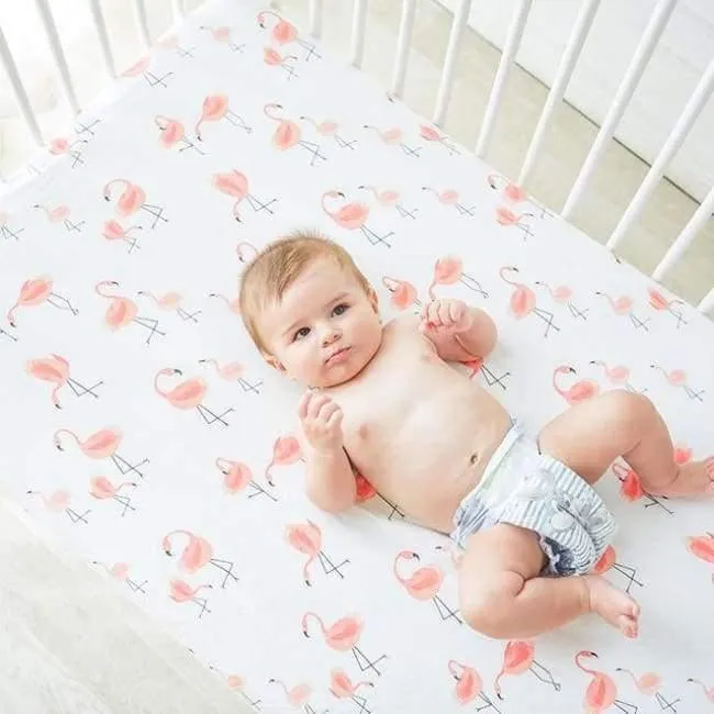 Baumwolle Babybett Spannbettlaken Babybett Bettwäsche Weiche Atmungsaktive Neugeborenen Bettwäsche Weichen Matratzenbezug Protector
