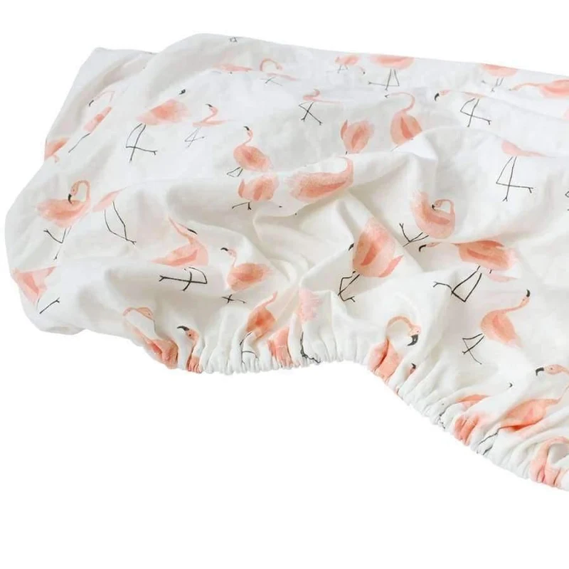 Baumwolle Babybett Spannbettlaken Babybett Bettwäsche Weiche Atmungsaktive Neugeborenen Bettwäsche Weichen Matratzenbezug Protector