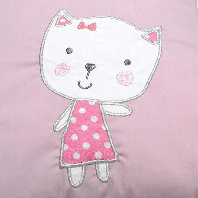 6 Teile/los Baby Bett Stoßfänger in der Krippe Kaninchen Blumen Baby Bettwäsche Stoßfänger Bett Atmungsaktive Krippe Stoßfänger für Baby Mädchen Jungen