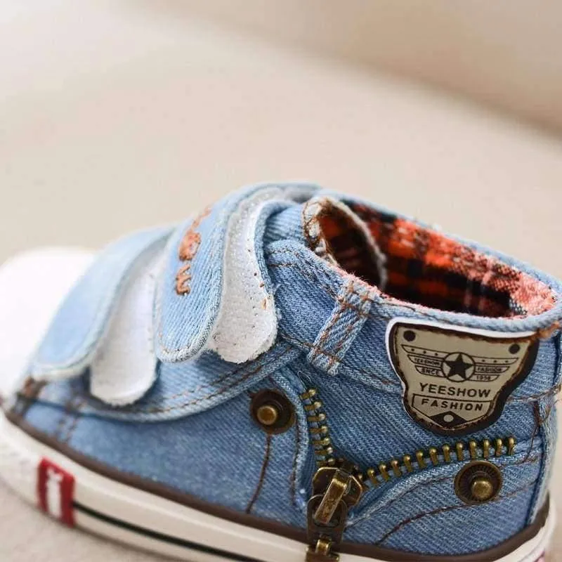 Children canvas shoes girls and boys fashion flats shoes breathable kids sneakers child casual baby shoes size 19-24