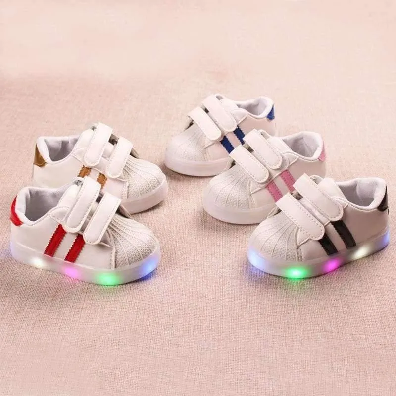 Baby first walkers running Footwear LED baby sneakers casual soft comfortable infant tennis girls boys shoes elegant baby shoes