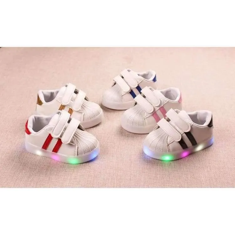 Baby first walkers running Footwear LED baby sneakers casual soft comfortable infant tennis girls boys shoes elegant baby shoes