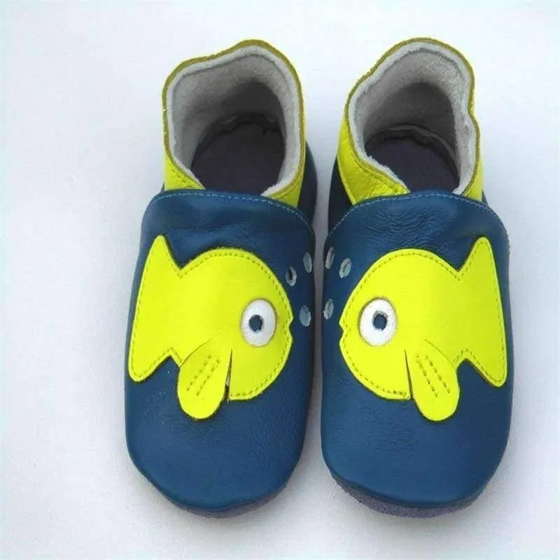 Guaranteed 100% soft soled Genuine Leather baby shoes / First Walkers free shipping