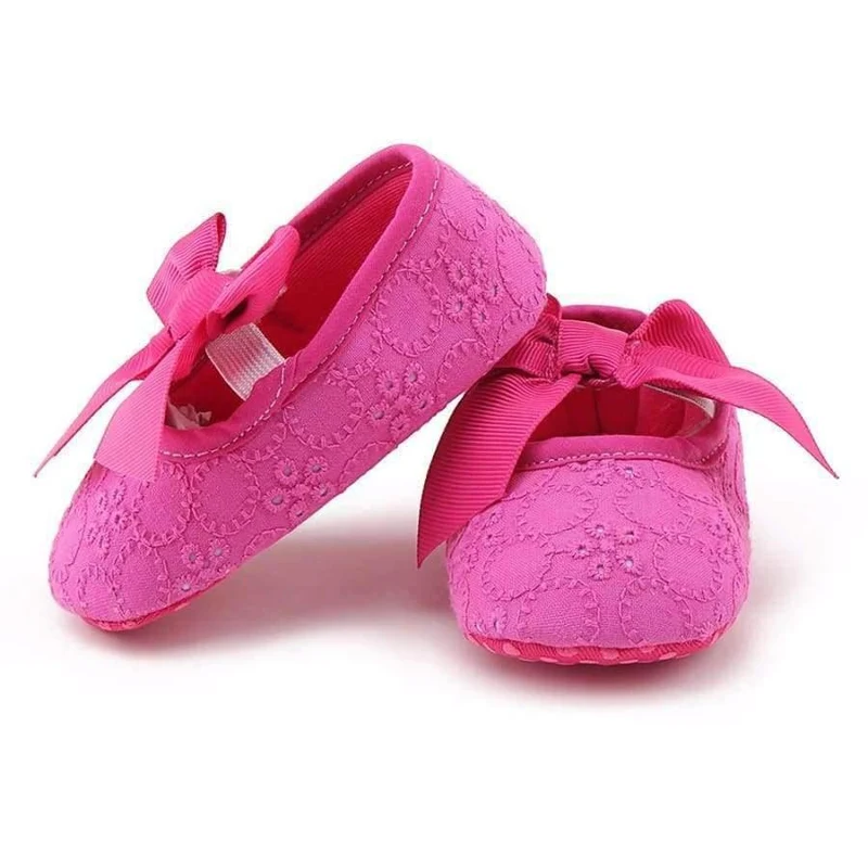 Spring Soft Sole Girl Baby Shoes Cotton First Walkers Fashion Baby Girl Shoes Butterfly-knot First Sole Kids Shoes