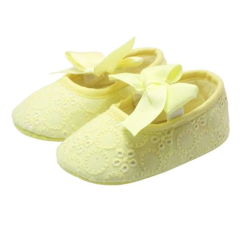 Spring Soft Sole Girl Baby Shoes Cotton First Walkers Fashion Baby Girl Shoes Butterfly-knot First Sole Kids Shoes