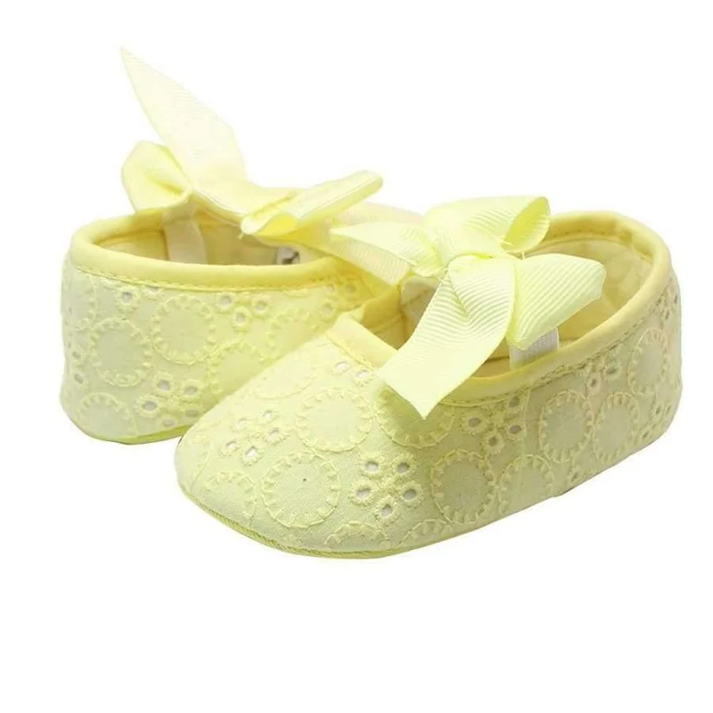 Spring Soft Sole Girl Baby Shoes Cotton First Walkers Fashion Baby Girl Shoes Butterfly-knot First Sole Kids Shoes