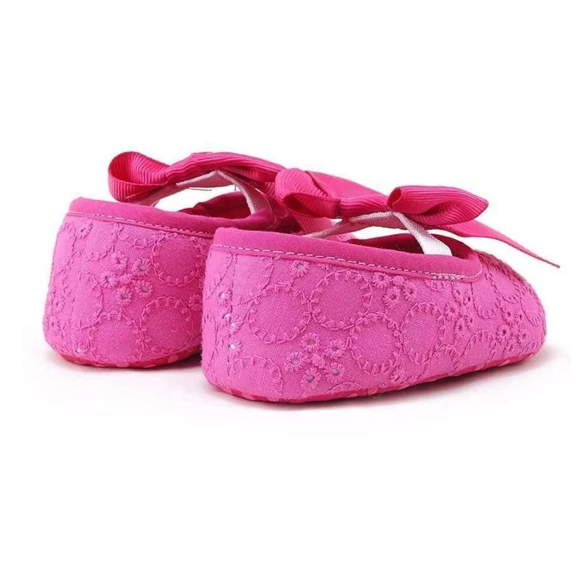 Spring Soft Sole Girl Baby Shoes Cotton First Walkers Fashion Baby Girl Shoes Butterfly-knot First Sole Kids Shoes