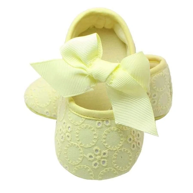 Spring Soft Sole Girl Baby Shoes Cotton First Walkers Fashion Baby Girl Shoes Butterfly-knot First Sole Kids Shoes