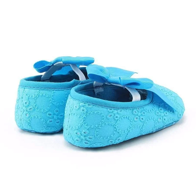 Spring Soft Sole Girl Baby Shoes Cotton First Walkers Fashion Baby Girl Shoes Butterfly-knot First Sole Kids Shoes