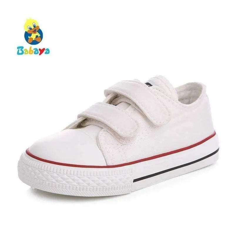Baby kids shoes for girl children canvas shoes boys new spring summer girls sneakers white fashion toddler shoes