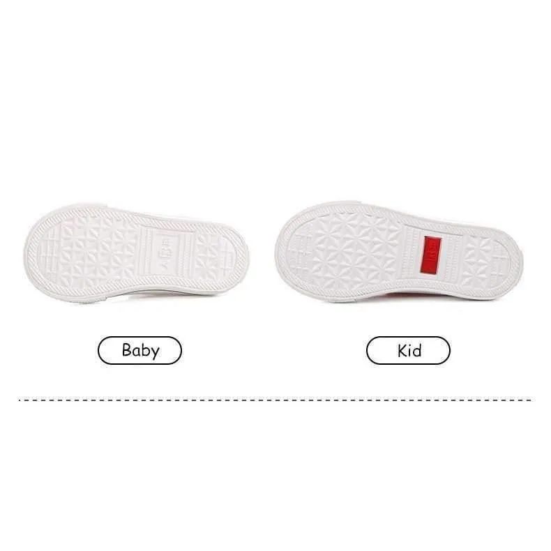 Baby kids shoes for girl children canvas shoes boys new spring summer girls sneakers white fashion toddler shoes