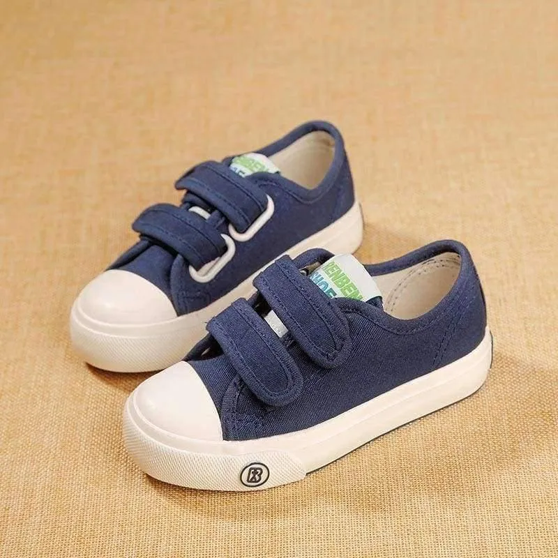 Children shoes girls kids canvas shoes baby 2017 Spring autumn white sneaker cotton-made baby single boys shoes kids shoes
