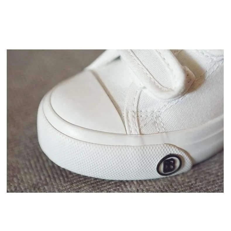 Children shoes girls kids canvas shoes baby 2017 Spring autumn white sneaker cotton-made baby single boys shoes kids shoes