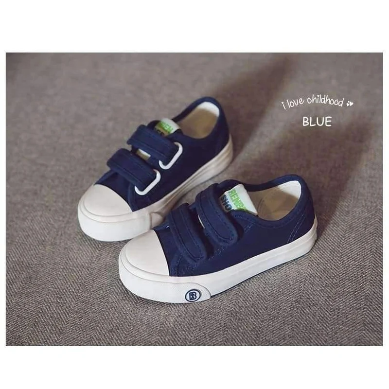 Children shoes girls kids canvas shoes baby 2017 Spring autumn white sneaker cotton-made baby single boys shoes kids shoes