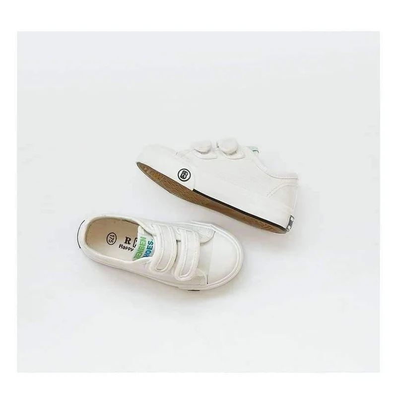 Children shoes girls kids canvas shoes baby 2017 Spring autumn white sneaker cotton-made baby single boys shoes kids shoes