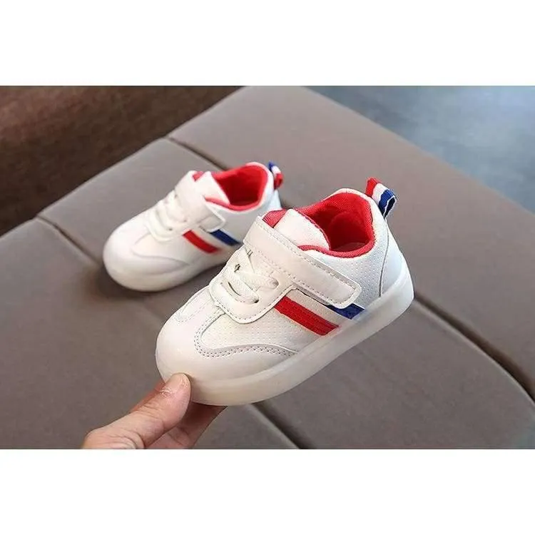 Arbeiten Sie kühle edle Schuhkinder reizende glühende Qualitätsbaby-Mädchenschuhsportkinder der LED um, die Turnschuhe laufen lassen