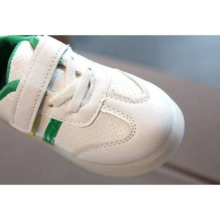 Arbeiten Sie kühle edle Schuhkinder reizende glühende Qualitätsbaby-Mädchenschuhsportkinder der LED um, die Turnschuhe laufen lassen