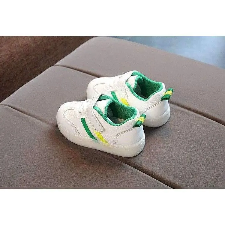 Arbeiten Sie kühle edle Schuhkinder reizende glühende Qualitätsbaby-Mädchenschuhsportkinder der LED um, die Turnschuhe laufen lassen
