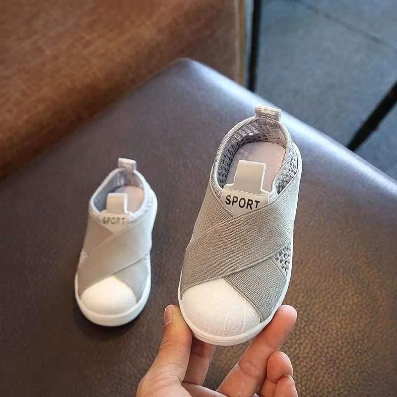 Arbeiten Sie breathable Ineinander greifenkindturnschuh-Segeltuchbeleg auf den kühlen Kinderschuhen um, die beiläufige Babyjungenschuhe sind